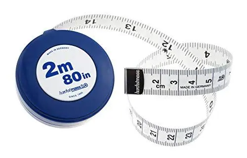 Produktbild: hoechstmass Balzer 82203B-2M rondo 2m Rollmaßband 200 cm / 80 inch, Plastic, blau, 5.7