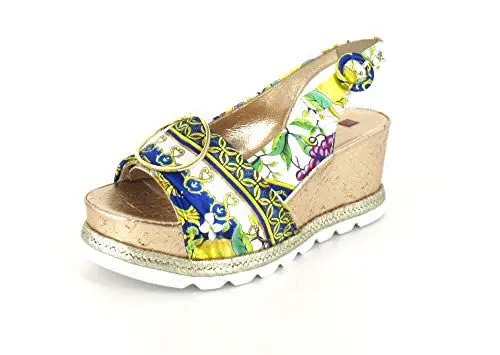 Produktbild: Högl Damen Seaside Plateausandalen, Mehrfarbig (Bla, 41 EU