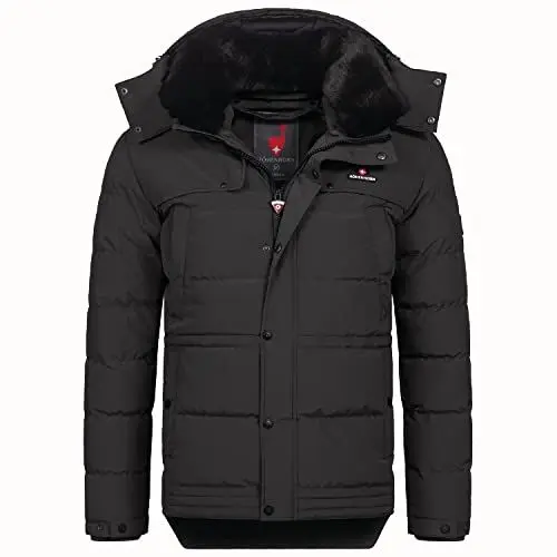 Produktbild: Höhenhorn Adamelo Herren Winter Jacke Schwarz Gr. S