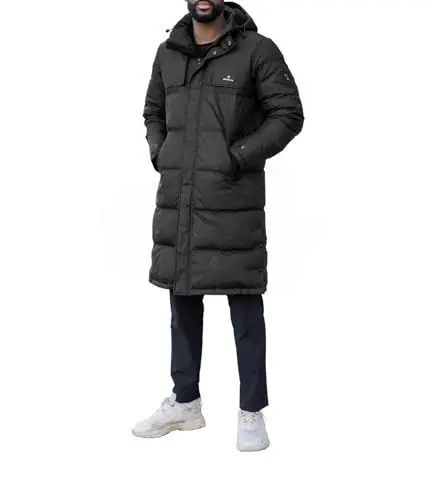 Produktbild: Höhenhorn Bannalp Herren Wintermantel Jacke Schwarz Gr. M