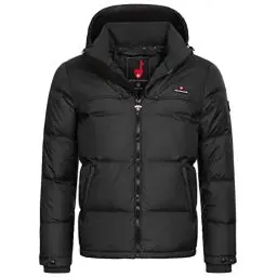 Produktbild: Höhenhorn Bristen Herren Daunen Winter Jacke Schwarz Gr. M