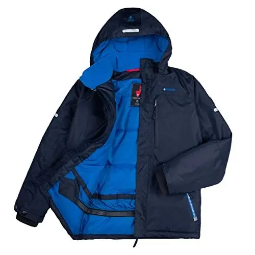 Produktbild: Höhenhorn Geccon Kinder Winter Jacke Dunkelblau/Blau Gr. 116