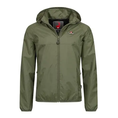 Produktbild: Höhenhorn Rigi Herren Regen Jacke Outdoor Rain Grün Gr. 3XL