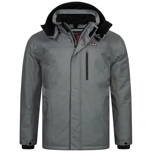 Produktbild: Höhenhorn Starsgard Herren Winter Jacke Grau Gr. L