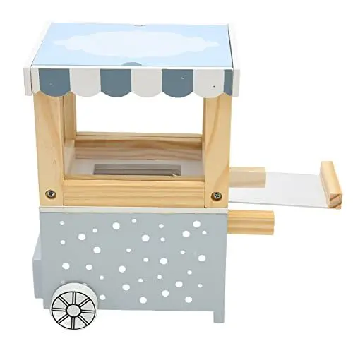 Produktbild: Hölzernes Popcorn-Maschinen-Spielzeug, Mini-Popcorn-Maschine mit Harter Textur Zum Selbermachen für Ornamente