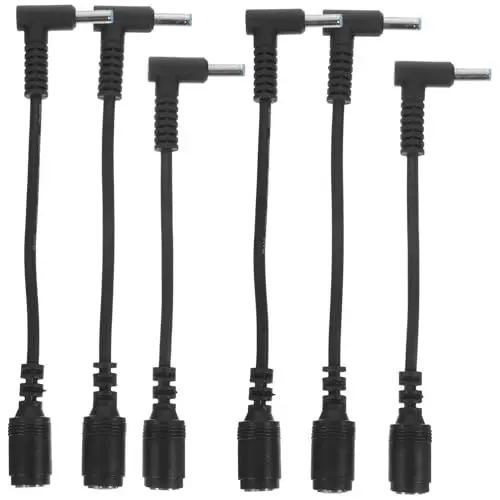 Produktbild: Hoement 10 Stücke Netzteil Kabel für Laptop 7.4 * 5 0 Mm Buchse auf 4.5 * 3 0 Mm Spitze Adapter Lade Konverter Adapter Kabel