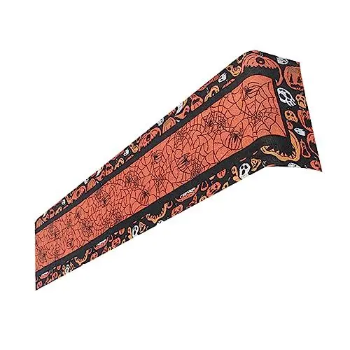Produktbild: Hoement Halloween Tischflagge Mit Spinnennetz Tischset Tischzubehör Für Party Dekoration Tischdecke Für Halloween