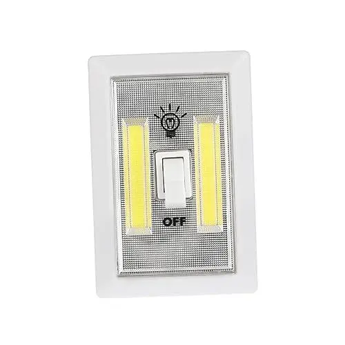 Produktbild: Hoement Mini-magnet-wandleuchte Cob-licht Kabelloses Nachtlicht Für Zuhause Büro Camping 300 Lm Helligkeit Ipx4 Einfach Zu Installieren
