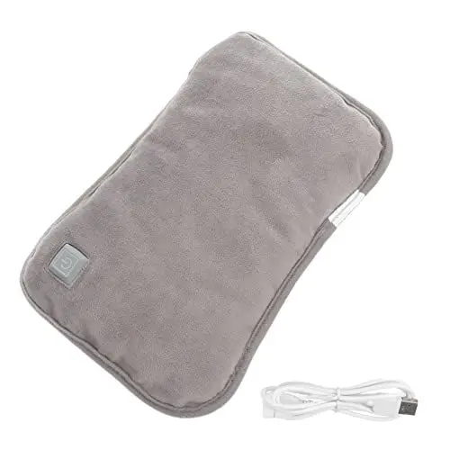 Produktbild: Hoement USB Heizhandschuhe Elektrische Handwärmer Für Den Winter 3 Stufige Temperaturregelung Tragbar Und Bequem Inklusive 12 Stromkabel Für Zuhause Und Unterwegs