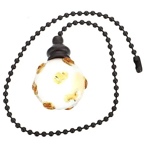 Produktbild: Hoement Luxuriöse Ventilatorlampe Ornament Kronleuchter Pendelleuchte Heimdekoration für Wohnzimmer und Bar