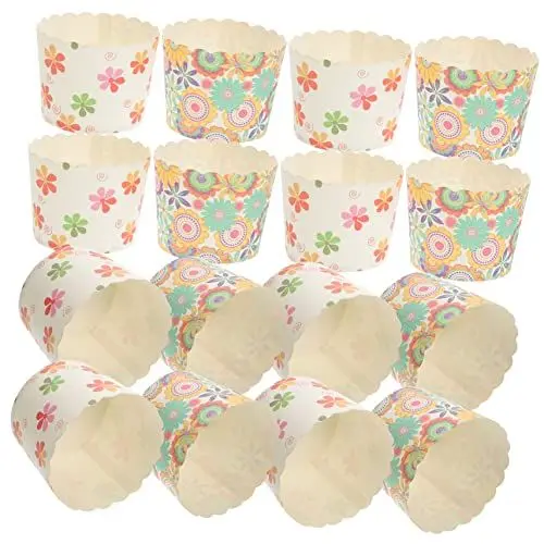Produktbild: Hoement Hochtemperaturbeständige Cupcake-tabletts 200 Stück Mini-cupcake- Einlagen Für Geburtstagsdekoration