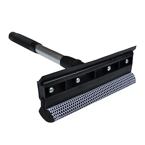 Produktbild: Hoement 2St Doppelseitige Fensterbürste automatischer Fensterwischer Scheibenwischer Fensterputzmittel windschutzscheiben Reiniger Reinigungswischer Fensterputzer Gummischaber Black