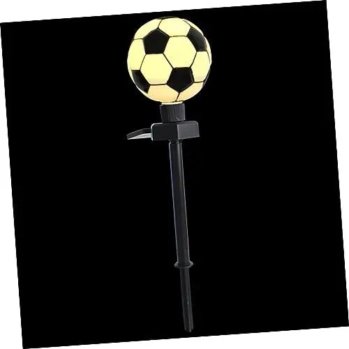 Produktbild: Hoement 2stücke Solarbetriebene Fußball Gartenlampe Dekorative Solarstecker Für Und Garten Energiesparend Installieren Für Außenbereiche