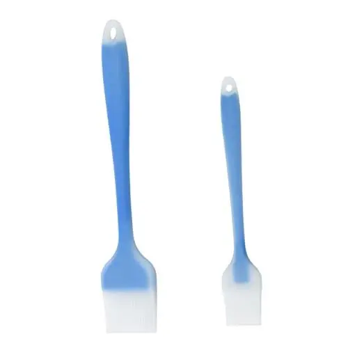 Produktbild: Hoement Grillpinsel Mit Ergonomischem Griff 2 Stück Silikon-backpinsel Zum Kochen Grillpinsel Hohe Hitzebeständigkeit