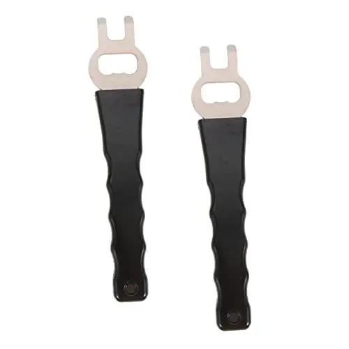 Produktbild: Hoement 2 Stück Mehrzweck Backblechheber Grillwerkzeug Grillrostheber Grillplatten Clip Backform Clip Grillgestell Greiferklemme Grillrost Haken Grillgitter Heber Schüsselklemme