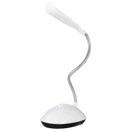 Produktbild: Hoement 3St faltbare tischlampe Desktop-Licht Schreibtischlampe zum Lesen schreibtischbeleuchtung bürolampe schreibtisch LED-Schreibtischleuchte Tisch-Nachtlicht Lampenperlen Weiß