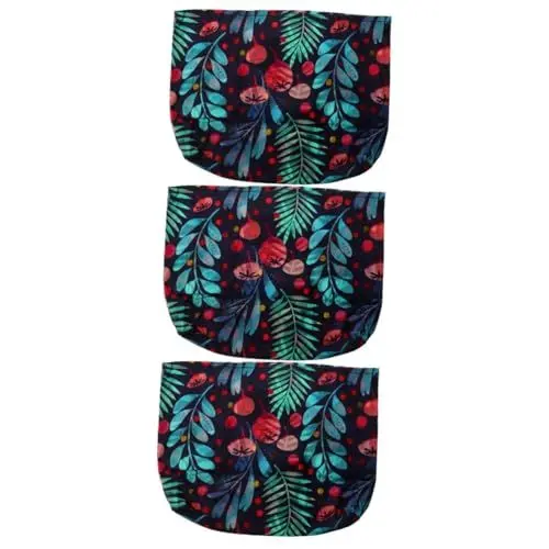 Produktbild: Hoement 3 Pcs Lebensmittel Lagerung Tasche Bienenwachs Wrap Wiederverwendbare Luftdicht Sicher Für Kühlschrank Waschbar
