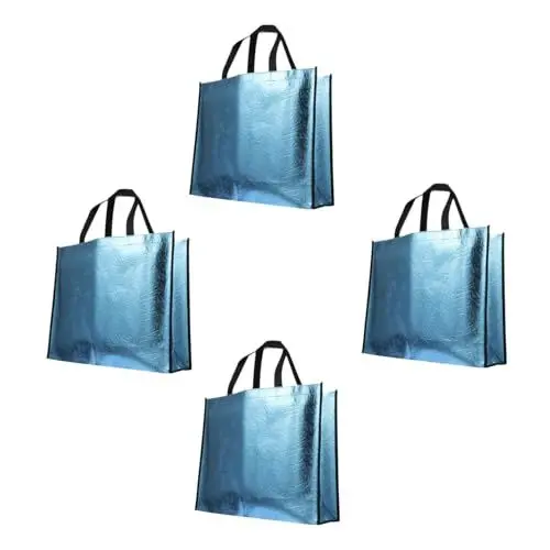Produktbild: Hoement Vielseitiges Geschenkverpackungstaschen-set – Vlies-verpackungshalter Mit Griffen Für Outdoor-aktivitäten