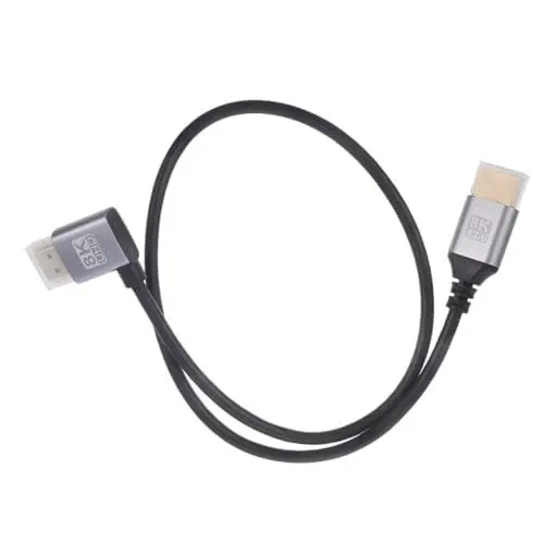 Produktbild: Hoement Seamless Entertainment 8k Video-zu-video-kabel-tv-koppler Auf Rechtwinkliger Monitoranschluss