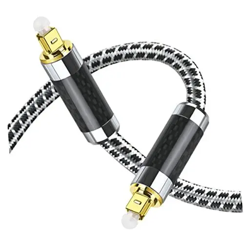 Produktbild: Hoement Mit Reinem Kupfer Beschichtete Ersatz-glasfaser-audiokabel Für Heimkino-tv