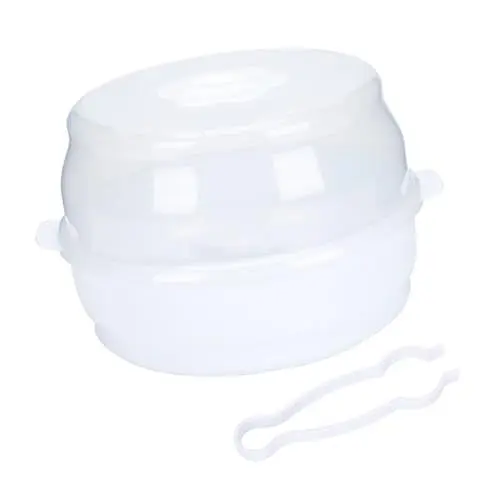 Produktbild: Hoement Microwave Bottle Sterilizer Kompakter Und Tragbarer Sterilisator Für Babyflaschen Geeignet Für Mikrowellen Material Für Zuhause Und Unterwegs