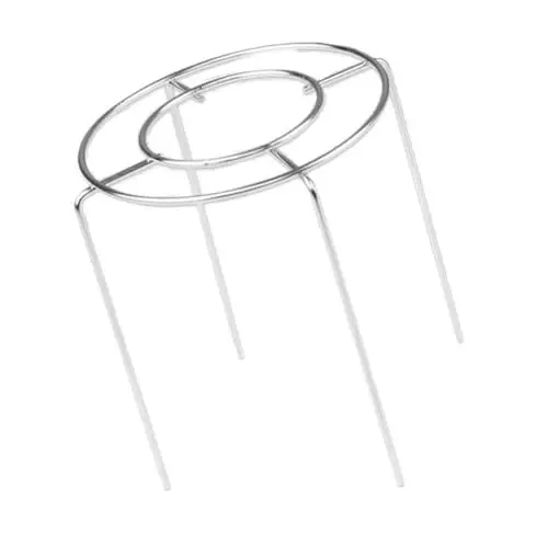 Produktbild: Hoement Kuchenkühlgitter Aus Edelstahl Rund Dampfgarer Backen Tortenständer Kuchenkühlständer Durchmesser 17 8 cm Silber
