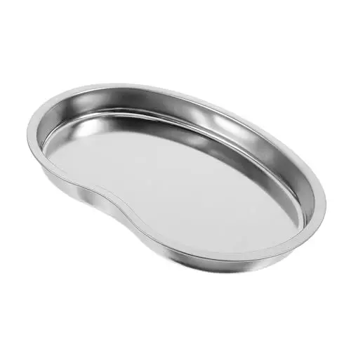Produktbild: Hoement Dessertteller Metallteller Eleganter Essteller Aus Edelstahl Für Familienfeiern
