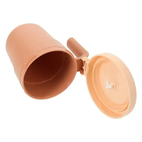 Produktbild: Hoement Kaffeebecher Mit Deckel Trinkbecher Aus Kunststoff Wasserbecher Mit Henkel Party-getränkebecher Für Milch Saft Wasser Und Kaffee