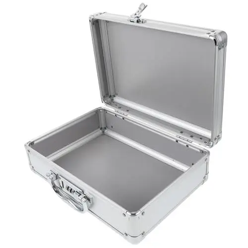 Produktbild: Hoement Kit Werkzeug Tragekoffer Aluminiumkoffer Metallkoffer Aktentaschen Für Herren Mechanik Werkzeug Organizer Aktentasche Auf Der Suche Nach Herren Tragbarer Werkzeugkoffer