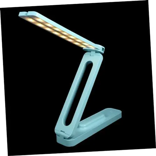 Produktbild: Hoement Faltbare Schreibtischlampe Wiederaufladbare Tischlampe Einstellbare Helligkeit Augenschützendes Bettlicht Kabellos