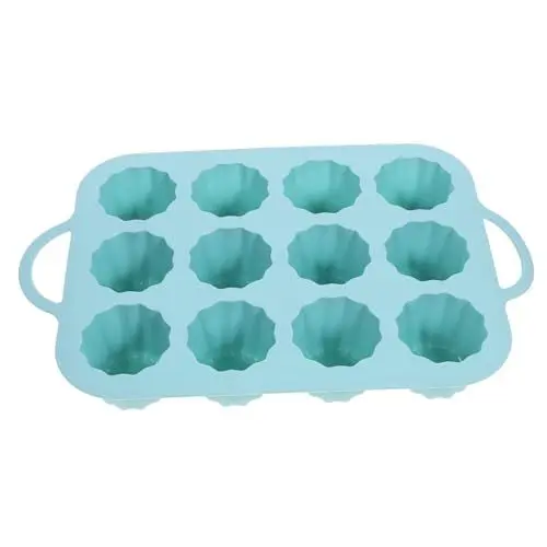 Produktbild: Hoement Silikonform Zum Backen Antihaft-muffinförmchen Spülmaschinenfest Mehrfachnutzung Für Kuchen Und Cupcakes