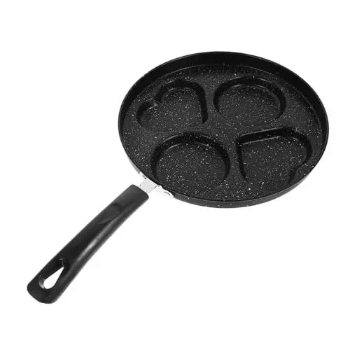 Produktbild: Hoement Pfanne Für Eier Mit Antihaftbeschichtung Bratpfanne Mit Langem Griff Haushaltspfanne Für Gesundes Kochen