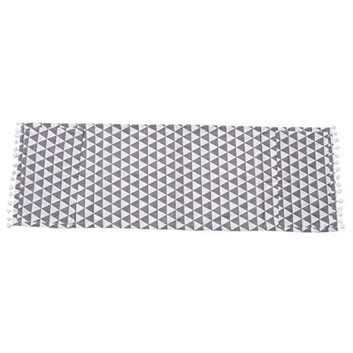 Produktbild: Hoement Mikrowellen-abdecktuch Für Lebensmittel Universell Ofen-oberseite Graues Dreiecksmuster 30 X 90 Cm
