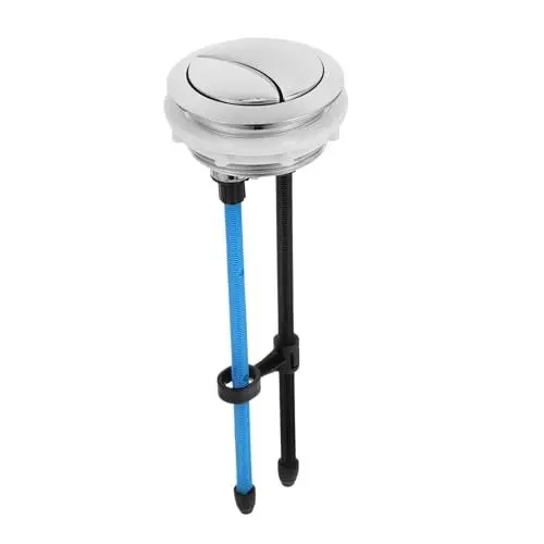 Produktbild: Hoement Toilettenknopf Wassertank Spülknopf Ersatz Druckknopf Spülwassertank Toilettenspülknopf Toilettenwassertank Knopf