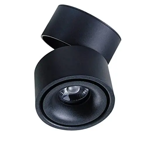 Produktbild: Hoement Deckenleuchte Verstellbar Downlight-strahler Led-strahler Deckenspot Wohnraumleuchte Einfache Installation Sicher Und Langlebig Für Zuhause Oder Geschäft
