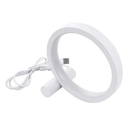 Produktbild: Hoement USB Nachttischlampe Dimmbar Leselampe Für Schlafzimmer Wiederaufladbare Tischleuchte Kreative Dekoration Für Zuhause Tragbare Und Praktische Schreibtischlampe Mit Touch-Funktion