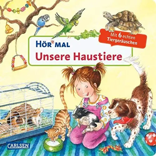 Produktbild: Hör mal (Soundbuch): Unsere Haustiere: Zum Hören, Schauen und Mitmachen ab 2 Jahren. Mit echten Tiergeräuschen