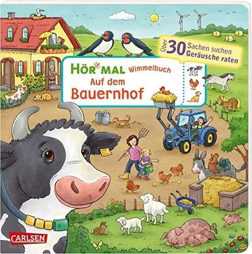 Produktbild: Hör mal (Soundbuch): Wimmelbuch: Auf dem Bauernhof: Zum Hören, Suchen und Mitraten ab 2,5 Jahren. Ein wimmeliger Mitmachspaß