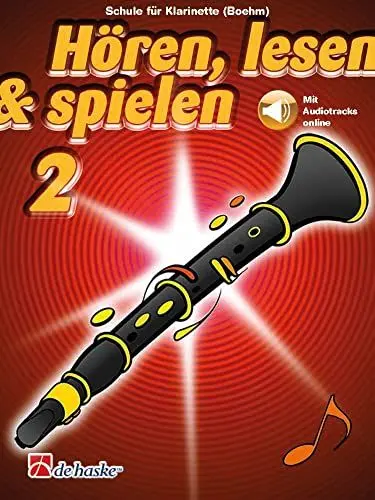 Produktbild: Hören, lesen & spielen 2 Klarinette (Boehm): Mit Audio-Online