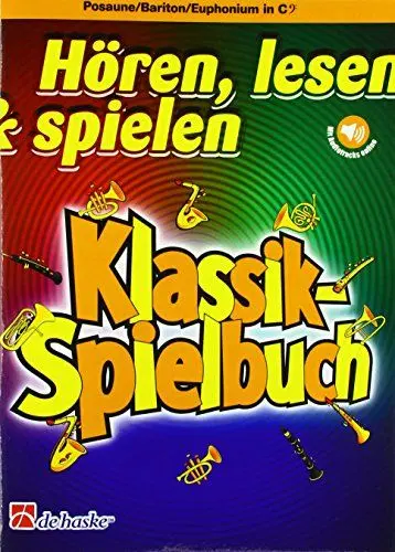 Produktbild: Hören, lesen & spielen - Klassik-Spielbuch - Posaune und Klavier