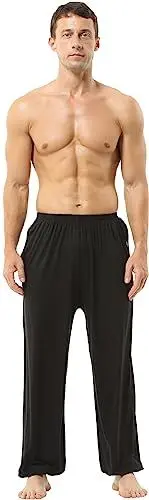 Produktbild: Hoerev Super Soft Modal Spandex Harem Yoga Pilates Schlauch，Schwarz，L