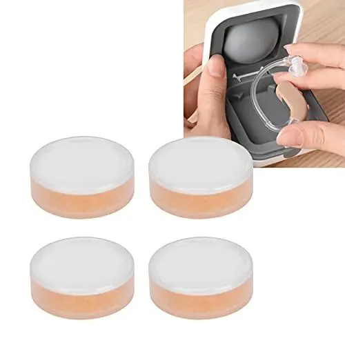 Produktbild: Hörgeräte-Trocknungskapseln, Hörgeräte-Trocknungskuchen, Hörgeräte-Trocknungsset Trockenglas-Trocknung Luftentfeuchter Trockner Zubehör für Cochlea-Implantate Orangefarbenes Trockenmittel