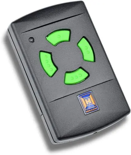 Produktbild: Hörmann Handsender HSM4 (Reichweite ca. 20 m, Frequenz 26,975 MHz, selbstlernende Codierung, für Garagentor, Einfahrtstor, Haustür usw.) 437230