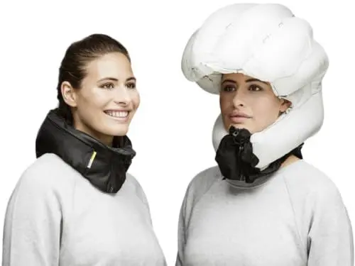 Produktbild: Hövding Airbag Fahrradhelm, 52 – 59 cm Kopf Umfang, Fahrrad Airbag Kragen - Hals, Helmairbag, Kopfschutz Radfahrer Helmkragen, Sicherheitshelm, Version 06.2024