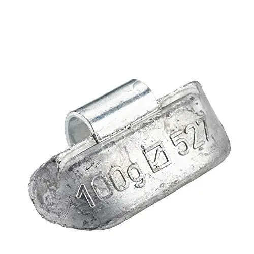 Produktbild: Hofmann Power Weight 10x Wuchtgewicht LKW Stahlfelgen Typ 527 100 g Auswuchten Schlaggewichte Mercedes