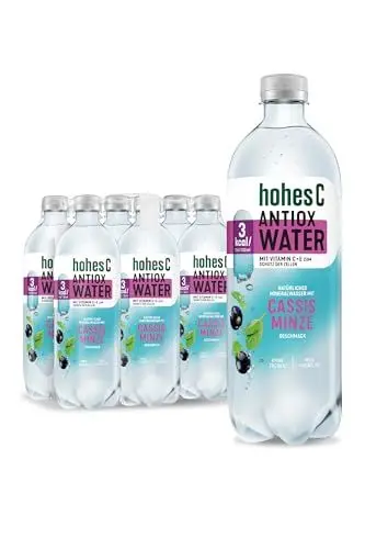 Produktbild: hohes C Antiox Water Cassis Minze (6 x 750ml), Zellschutz mit Vitamin C & Vitamin E, nur 3 kcal/100ml, ohne Zuckerzusatz, ohne Konservierungsstoffe, vegan