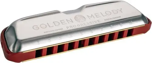 Produktbild: HOHNER Mundharmonika, Golden Melody Progressive, C
