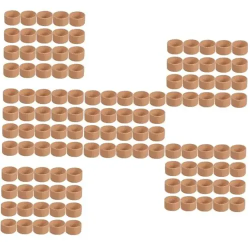 Produktbild: Hohopeti 120 STK Weißer Papierkern Kartonröhren Zum Basteln Braune Pappröhren Papierröhrchen Plakatröhre Aus Pappe Papprohr Pappröhren Basteln Spielzeug Für Kinder Pappröhrenhandwerk Brown