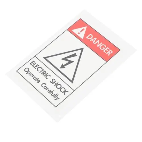 Produktbild: Hohopeti Einfach Anzubringende Aufkleber Für Elektroschockgeräte Holografische Etiketten Für Die