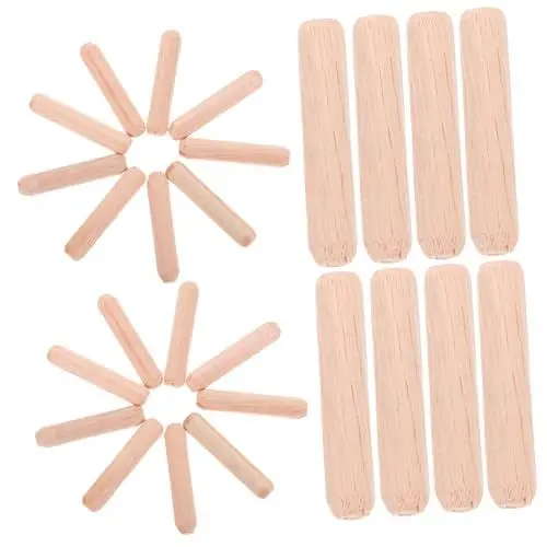 Produktbild: Hohopeti Holzdübelstift Möbelverbinder Bastel-holzdübel-set Für Heimdekoration